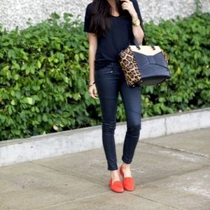 Size 10 Orange flats Shoes